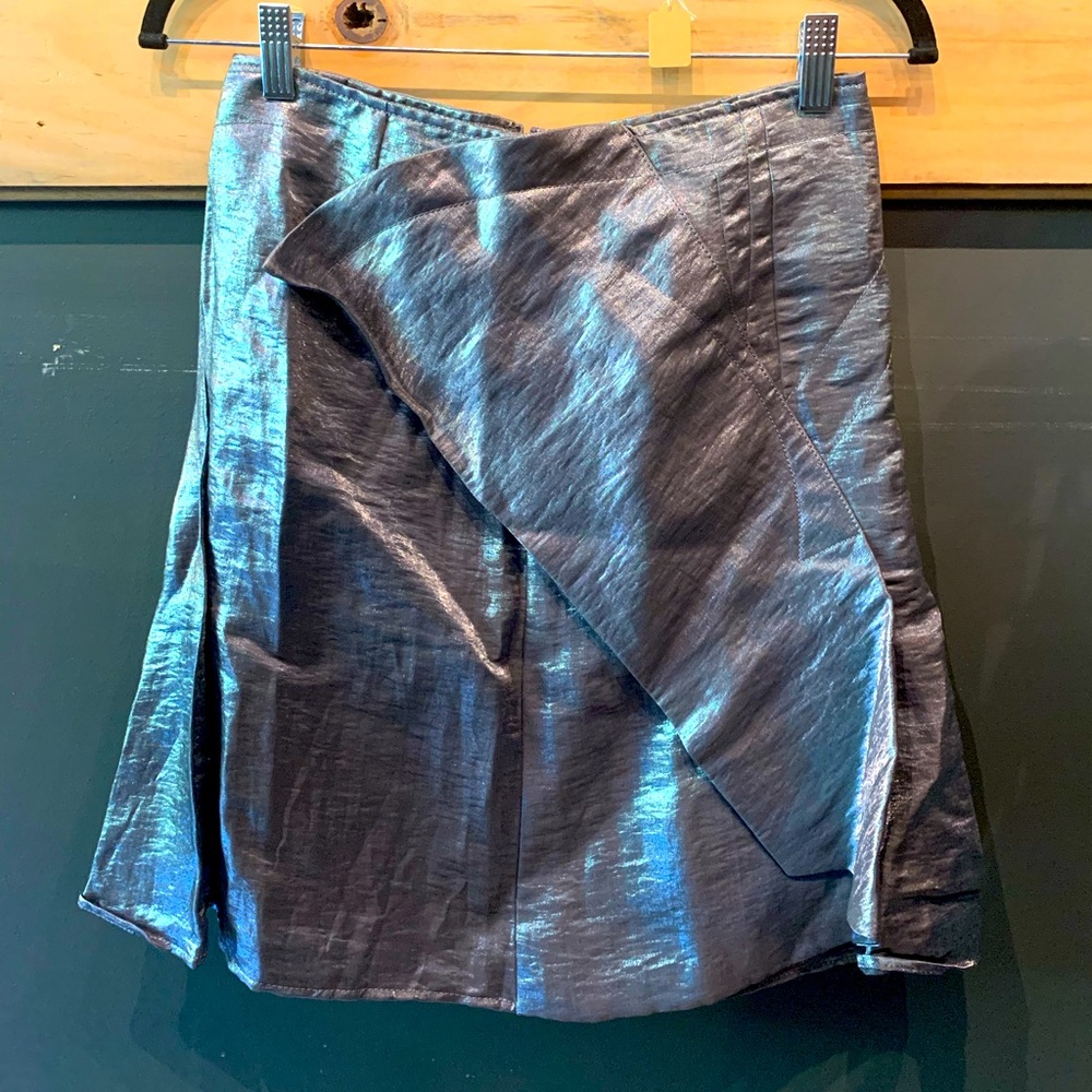 Dior Shimmery Silver Skirt